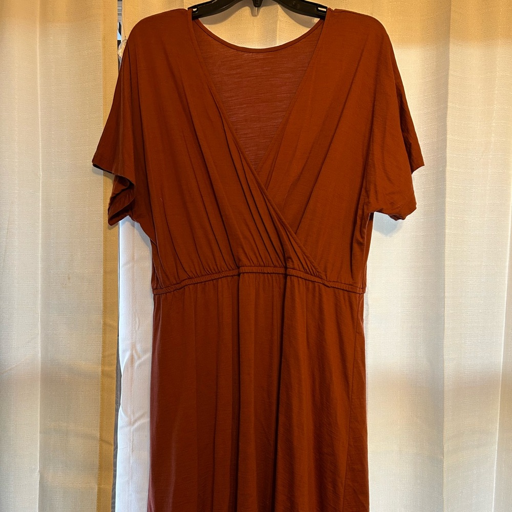 Wool& merino dress, L
